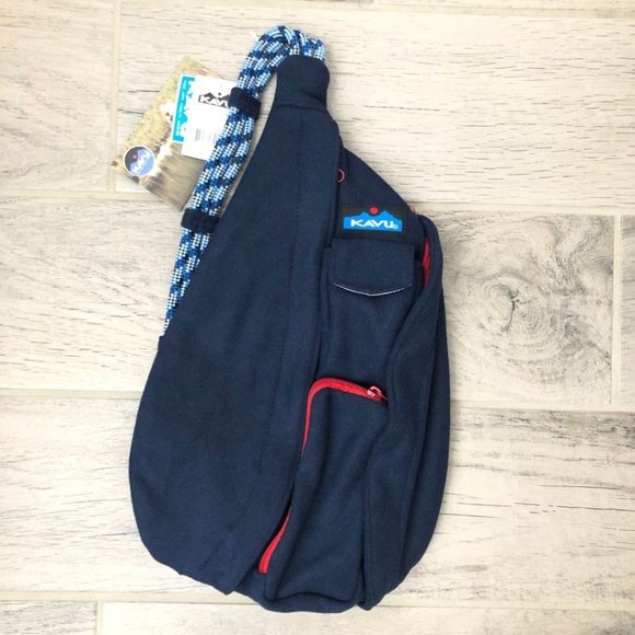 Kavu Handbags - Kavu Mini Peacoat Sling Rope Crossbody Bag